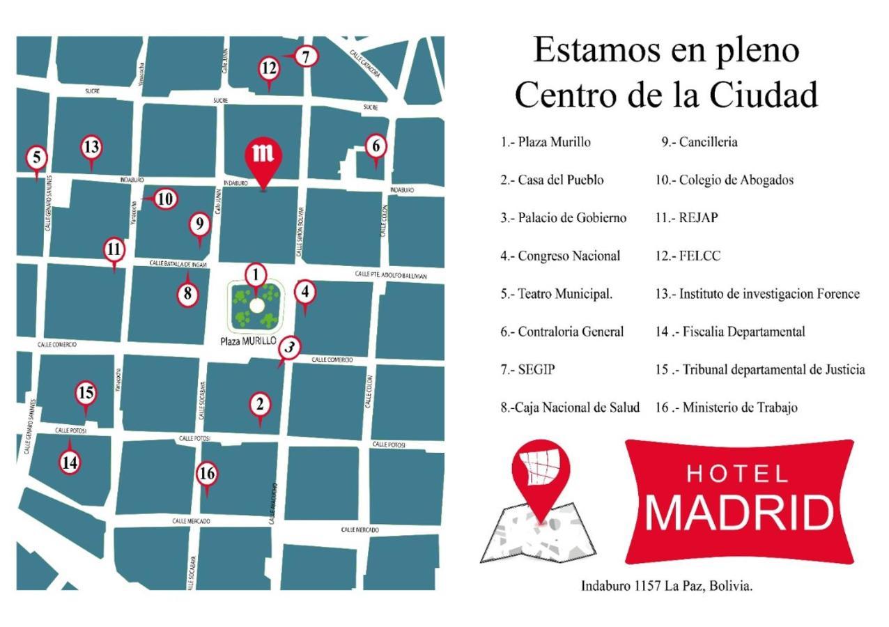 Hotel Madrid ลาปาซ ภายนอก รูปภาพ